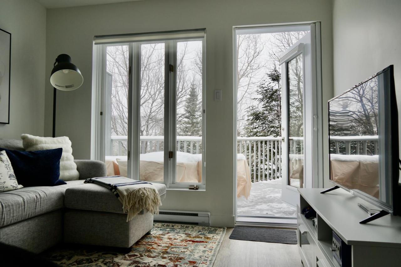 Le Retro Chic A Mont-Tremblant Apartment Luaran gambar