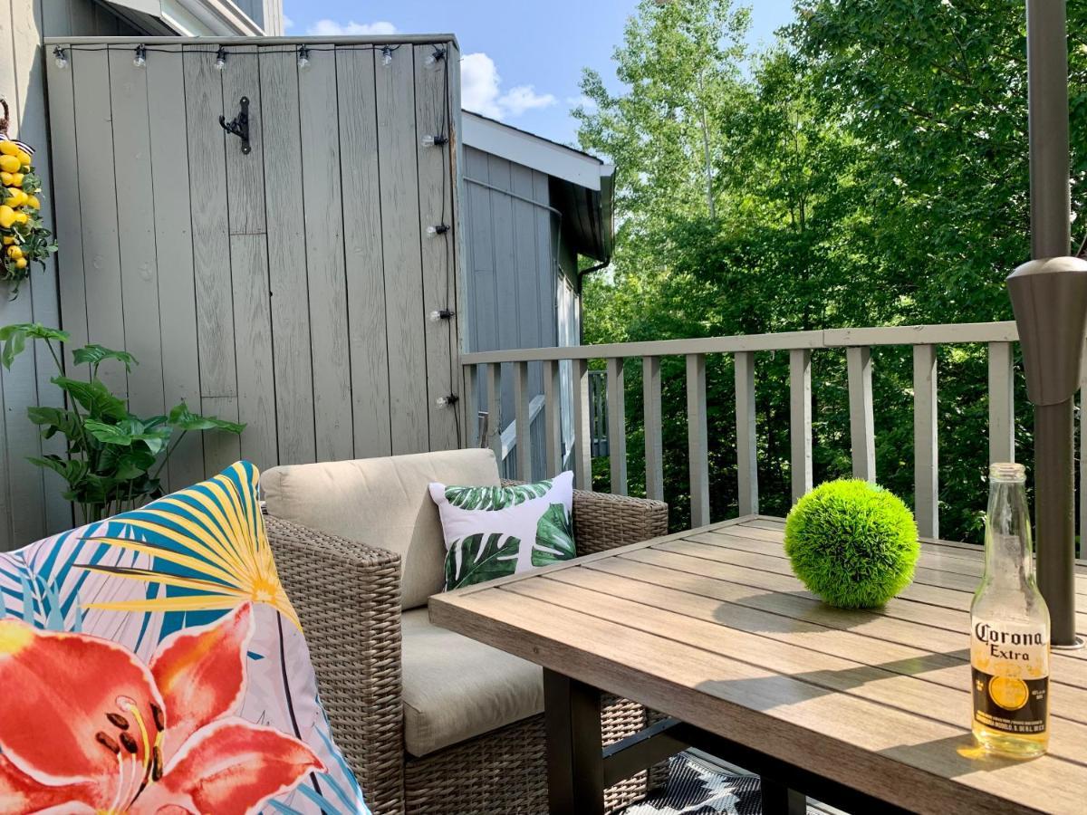 Le Retro Chic A Mont-Tremblant Apartment Luaran gambar